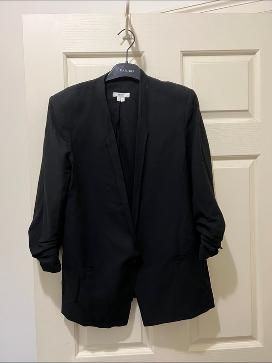 Helmut Lang Jackets & Blazers - Helmut Lang Black Single-Button Blazer (sz 6)